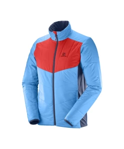 Remise 🎉 Randonnee Pedestre Homme Salomon Veste Salomon Drifter Mid JAUNE 👏