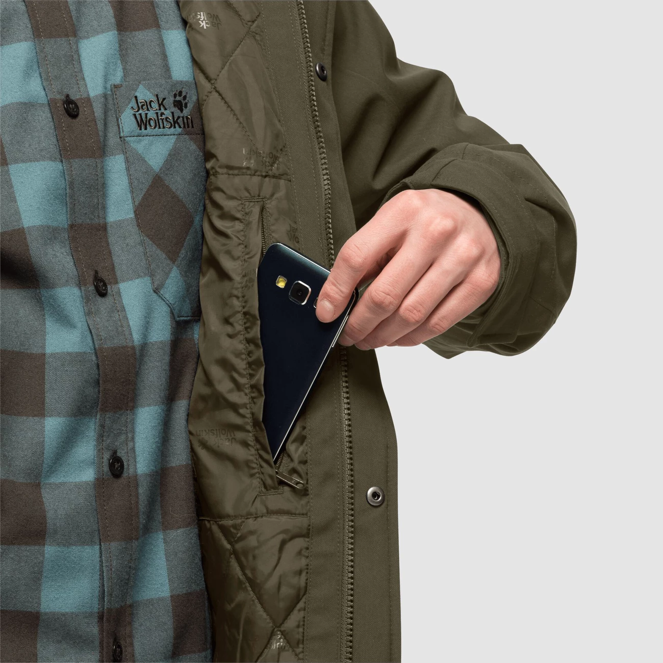 Tout neuf 🔔 Randonnee Pedestre Homme Jack Wolfskin Veste Jack Wolfskin West Coast VERT ✨ 4 Tout neuf 🔔 Randonnee Pedestre Homme Jack Wolfskin Veste Jack Wolfskin West Coast VERT ✨ – Image 4