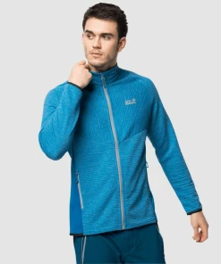 Meilleure affaire 👏 Randonnee Pedestre Homme Jack Wolfskin Polaire Jack Wolfskin Activate Tongari BLEU 💯