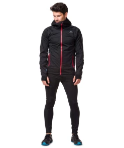 Tout neuf ⭐ Montagne Homme Raidlight Raidlight Raidshell Mp+ NOIR ⭐