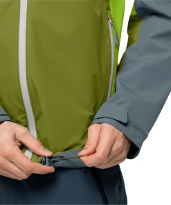 Acheter 😀 Randonnee Pedestre Homme Jack Wolfskin Veste Imperméable Jack Wolfskin Eagle Peak JAUNE 🎉 -Columbia Shop 0a8be60975d74881820c61d762cd4d54