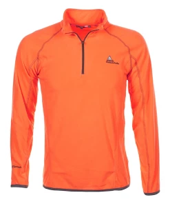 Sortie 😉 Ski Alpin Homme Peak Mountain Peak Mountain - Sweat Polaire Homme Cafine- Orange ORANGE ❤️