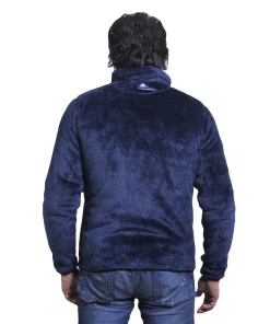 Meilleure vente 🤩 Mode- Lifestyle Homme Peak Mountain Blouson Polaire Homme Carian BLEU 🔔