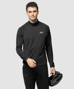 Acheter 🔔 Randonnee Pedestre Homme Jack Wolfskin Veste Jack Wolfskin Gradient NOIR 😀