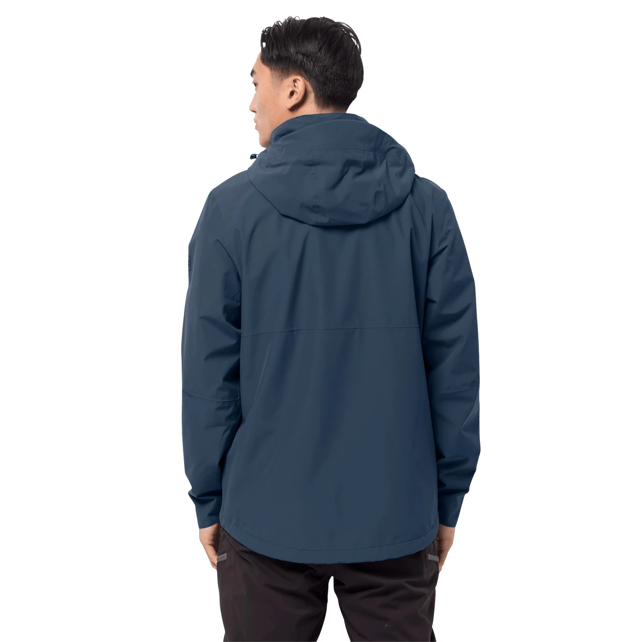Vente flash 🔥 Randonnee Pedestre Homme Jack Wolfskin Veste Imperméable Jack Wolfskin Evandale BLEU 👍 4 Vente flash 🔥 Randonnee Pedestre Homme Jack Wolfskin Veste Imperméable Jack Wolfskin Evandale BLEU 👍 – Image 4