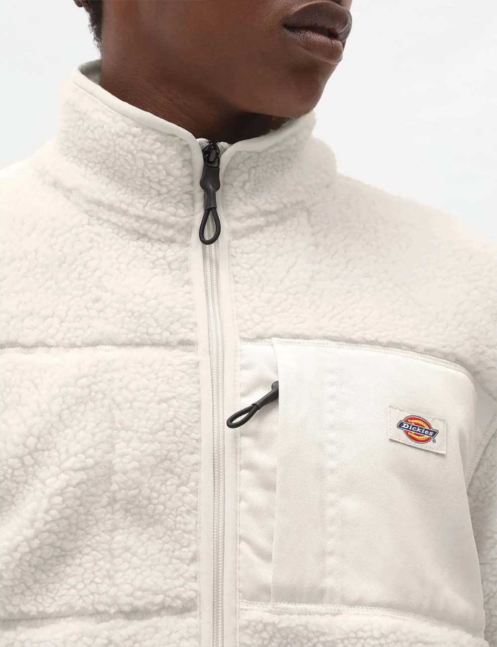 Offres 🔔 Mode- Lifestyle Homme Dickies Polaire Dickies Red Chute Sherpa BLANC 😀 5 Offres 🔔 Mode- Lifestyle Homme Dickies Polaire Dickies Red Chute Sherpa BLANC 😀 – Image 5