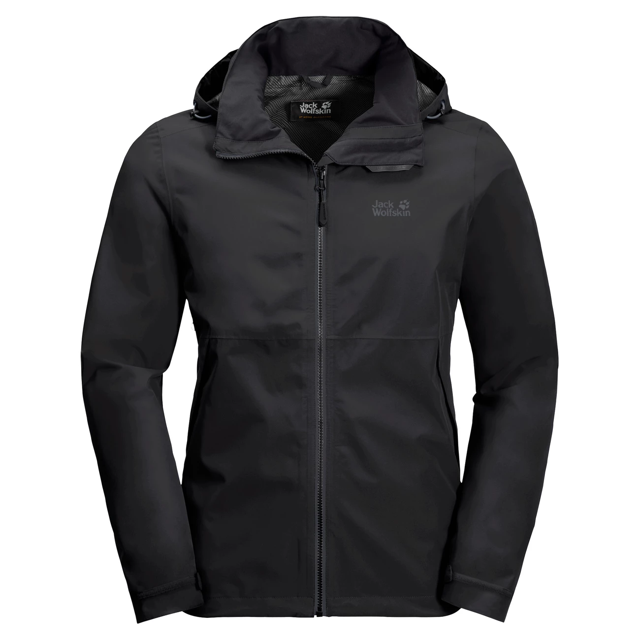 Remise 🎁 Randonnee Pedestre Homme Jack Wolfskin Veste Imperméable Jack Wolfskin Evandale NOIR 🎁 2 Remise 🎁 Randonnee Pedestre Homme Jack Wolfskin Veste Imperméable Jack Wolfskin Evandale NOIR 🎁 – Image 2