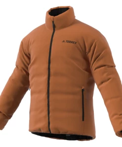 Bon marché 🌟 Randonnee Pedestre Homme Adidas Veste Adidas Terrex Insulation MARRON ❤️