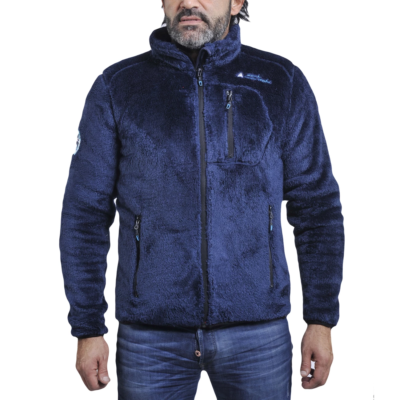 Meilleure vente 🤩 Mode- Lifestyle Homme Peak Mountain Blouson Polaire Homme Carian BLEU 🔔 2 Meilleure vente 🤩 Mode- Lifestyle Homme Peak Mountain Blouson Polaire Homme Carian BLEU 🔔 – Image 2