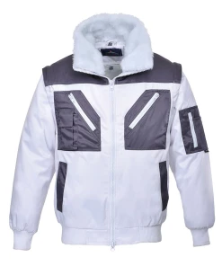 Remise 🌟 Randonnee Pedestre Homme Portwest Blouson Pilote Bicolore Portwest NOIR 🎁