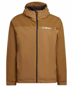 Sortie 👍 Randonnee Pedestre Homme Adidas Veste Adidas Terrex Multi Rain.rdy Primegreen Insulated 2l Rain MARRON ✨ -Columbia Shop 207e0188e30b4fbd96f9c490a0a86be8 1
