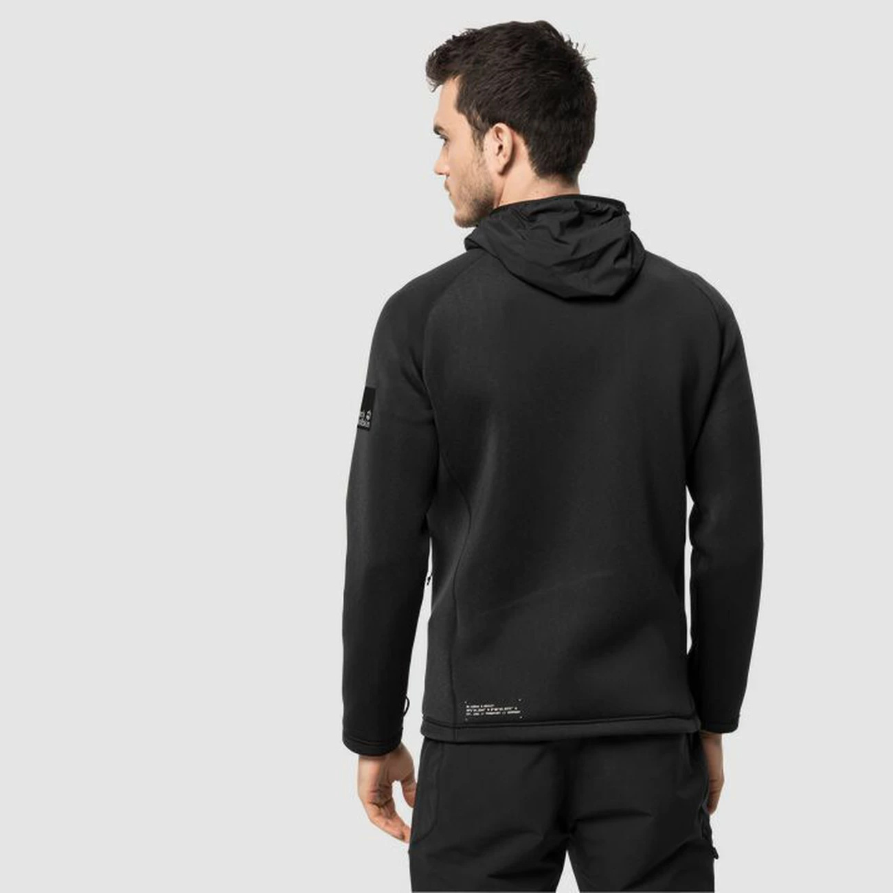 Budget 😍 Randonnee Pedestre Homme Jack Wolfskin Veste Jack Wolfskin Tasman 3xl NOIR ✨ 2 Budget 😍 Randonnee Pedestre Homme Jack Wolfskin Veste Jack Wolfskin Tasman 3xl NOIR ✨ – Image 2