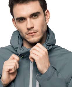 Acheter 😀 Randonnee Pedestre Homme Jack Wolfskin Veste Imperméable Jack Wolfskin Eagle Peak JAUNE 🎉 -Columbia Shop 2433781457d24b09bb6ddbcae21e6282