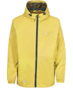 Bon marché ❤️ All Mountain Homme Trespass Qikpac Jacket - Unisex Packaway Jkt JAUNE 🌟