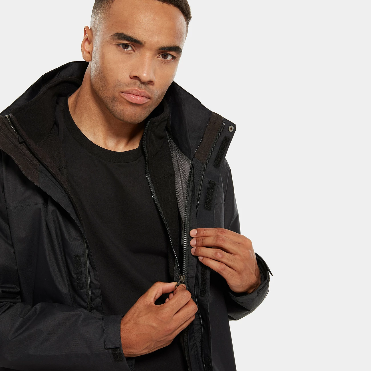 Vente flash đ Randonnee Pedestre Homme The North Face The North Face Evolve Ii Triclimate NOIR â 1 Vente flash đ Randonnee Pedestre Homme The North Face The North Face Evolve Ii Triclimate NOIR â