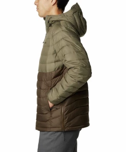 Budget 💯 Randonnee Pedestre Homme Columbia Veste Columbia Powder Lite VERT 🎉 -Columbia Shop 35df29c5df014f34859f86c27746a25b