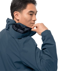 Vente flash 🔥 Randonnee Pedestre Homme Jack Wolfskin Veste Imperméable Jack Wolfskin Evandale BLEU 👍 11 Vente flash 🔥 Randonnee Pedestre Homme Jack Wolfskin Veste Imperméable Jack Wolfskin Evandale BLEU 👍 -Columbia Shop 3c2e24bd11fc441c8d150f122b2631ba