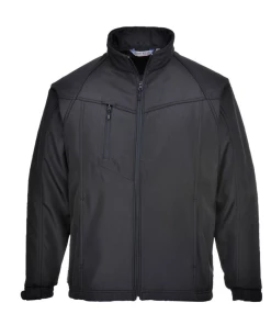 Budget 🎁 Randonnee Pedestre Adulte Portwest Veste Softshell Portwest Oregon 2 Couches NOIR 🧨