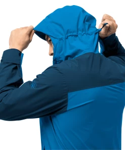 Vente flash 😀 Randonnee Pedestre Homme Jack Wolfskin Veste Imperméable Jack Wolfskin Go Hike BLEU ⭐ 11 Vente flash 😀 Randonnee Pedestre Homme Jack Wolfskin Veste Imperméable Jack Wolfskin Go Hike BLEU ⭐ -Columbia Shop 4af71481ece848d8a0e5b68aff7552d8