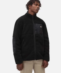 Budget 🛒 Mode- Lifestyle Homme Dickies Polaire Dickies Red Chute Sherpa NOIR 💯