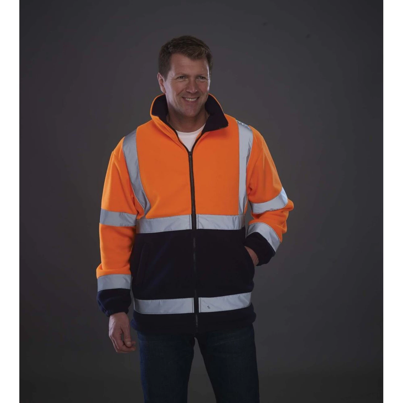 Tout neuf 👍 Mode- Lifestyle Adulte Yoko Veste Polaire Yoko Haute Visibilité ORANGE 😀 4 Tout neuf 👍 Mode- Lifestyle Adulte Yoko Veste Polaire Yoko Haute Visibilité ORANGE 😀 – Image 4