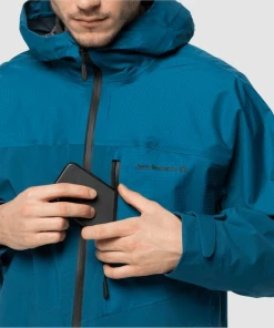 Sortie 🔔 Randonnee Pedestre Homme Jack Wolfskin Veste Jack Wolfskin Athletic BLEU ⭐ -Columbia Shop 52acdbe7badc497488779ed9d8bf8c4d