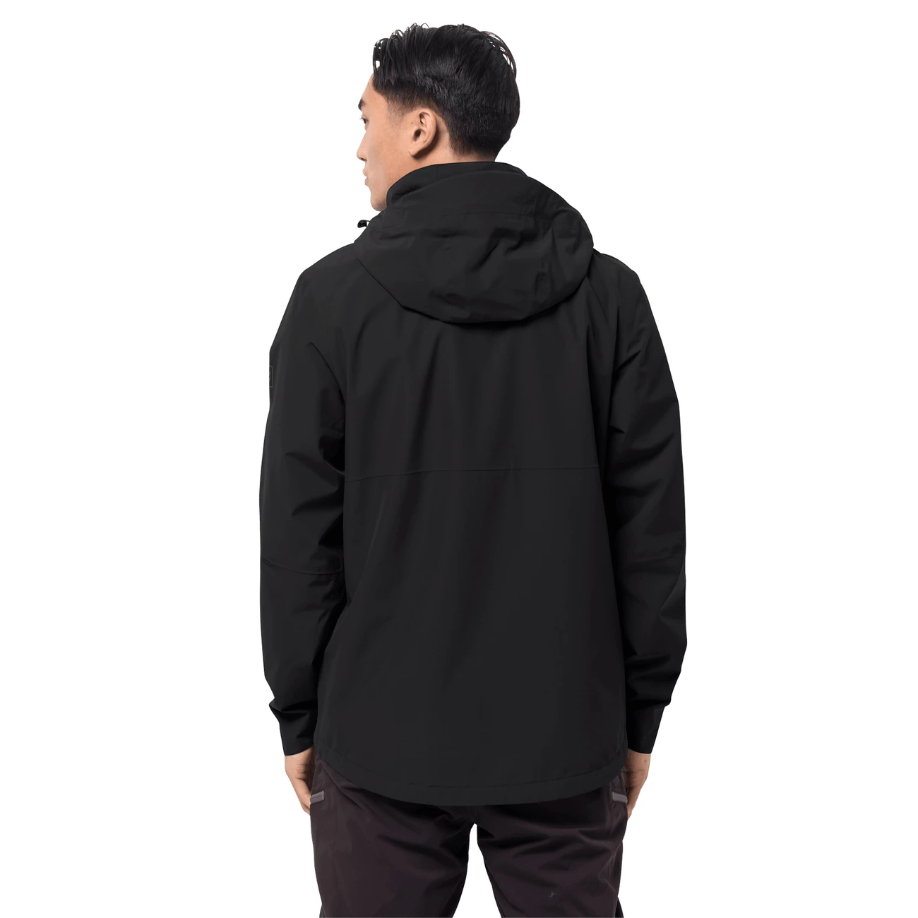 Remise 🎁 Randonnee Pedestre Homme Jack Wolfskin Veste Imperméable Jack Wolfskin Evandale NOIR 🎁 6 Remise 🎁 Randonnee Pedestre Homme Jack Wolfskin Veste Imperméable Jack Wolfskin Evandale NOIR 🎁 – Image 6