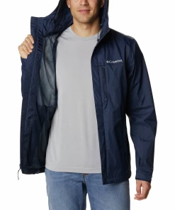 Tout neuf ⭐ Randonnee Pedestre Homme Columbia Veste Imperméable Columbia Pouring Adventure Ii BLEU 👍 -Columbia Shop 5b73fce287794abe945583724e39dfe5
