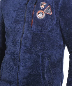 Sortie 🔥 Mode- Lifestyle Homme Peak Mountain Blouson Polaire Homme Cavian BLEU ✔️