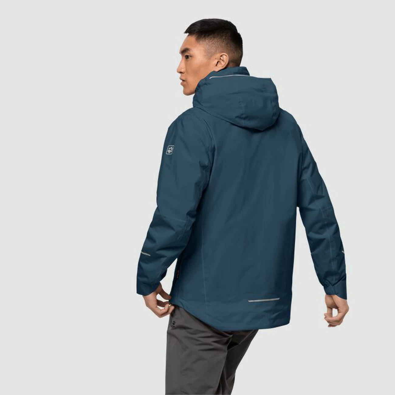 De gros 👏 Randonnee Pedestre Homme Jack Wolfskin Veste Jack Wolfskin Atlas Tour BLEU 🎁 4 De gros 👏 Randonnee Pedestre Homme Jack Wolfskin Veste Jack Wolfskin Atlas Tour BLEU 🎁 – Image 4