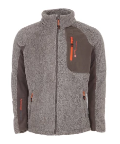 Tout neuf 🔔 Ski Alpin Homme Peak Mountain Peak Mountain - Blouson Polaire Homme Cameris- Taupe BEIGE 👏