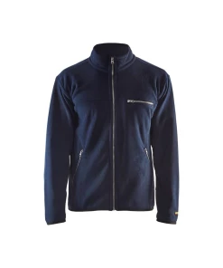 Coupon 🔔 Randonnee Pedestre Adulte Blaklader Veste Micropolaire Blaklader Col Molletonné BLEU 🎁