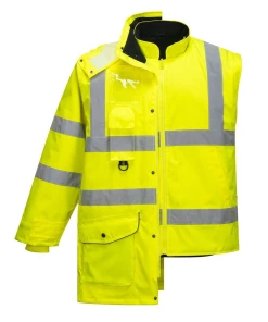 Sortie 🛒 Randonnee Pedestre Adulte Portwest Parka Haute Visibilité 7 En 1 Portwest Hi Vis Respirant JAUNE 🎉 -Columbia Shop 67fc5e26f2a04417a3a39f6604336e42