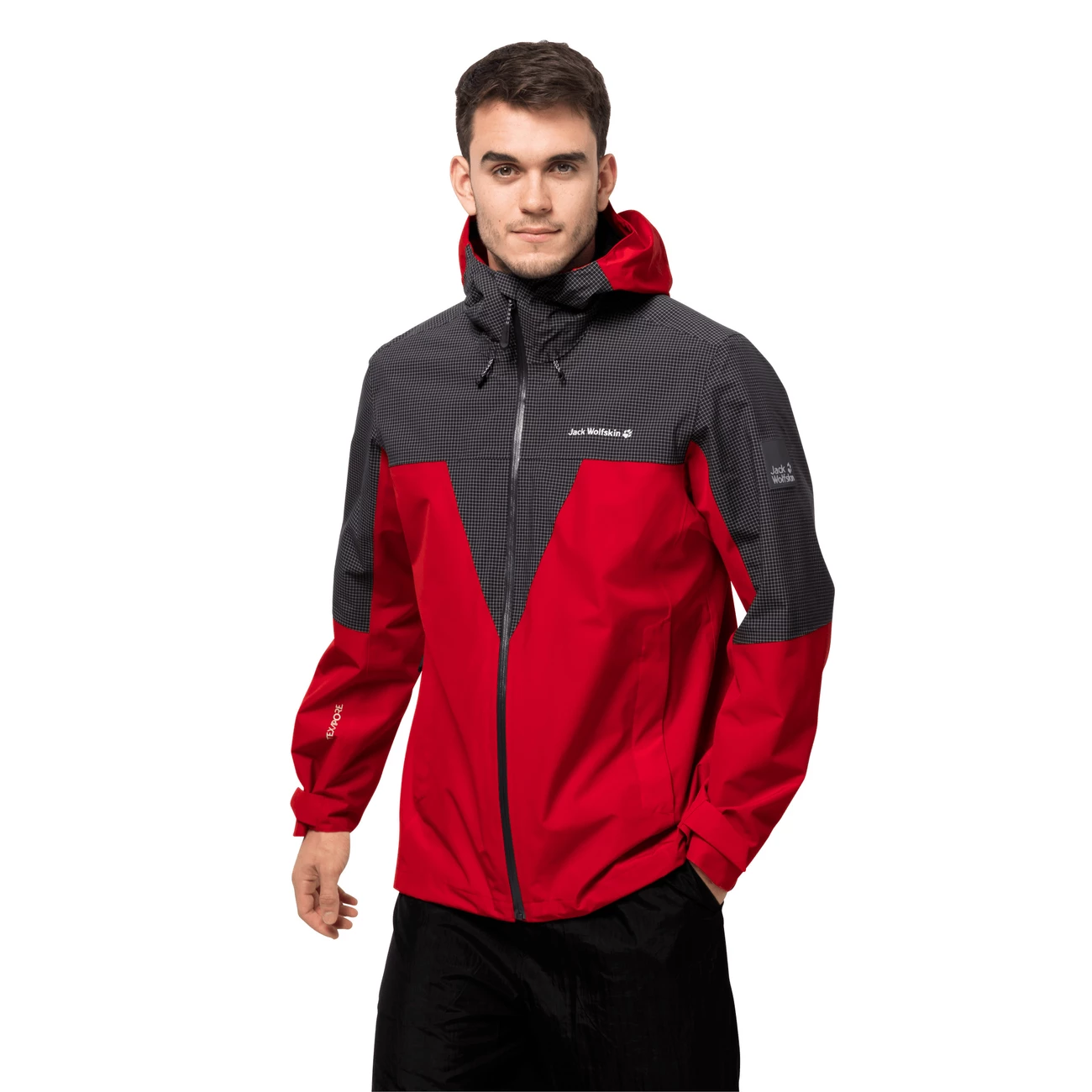 Budget ⌛ Randonnee Pedestre Homme Jack Wolfskin Veste Imperméable Jack Wolfskin Dna Rhapsody ROUGE 👍 1 Budget ⌛ Randonnee Pedestre Homme Jack Wolfskin Veste Imperméable Jack Wolfskin Dna Rhapsody ROUGE 👍