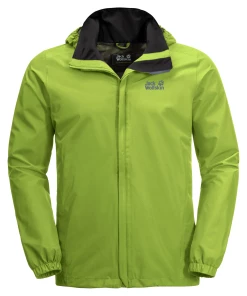 Remise 👍 Randonnee Pedestre Homme Jack Wolfskin Veste Imperméable Jack Wolfskin Stormy Point VERT 👍 -Columbia Shop 714825177d364f03818664f71f183929