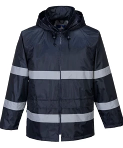 Tout neuf 💯 Randonnee Pedestre Adulte Portwest Veste De Pluie Portwest Iona BLEU ❤️