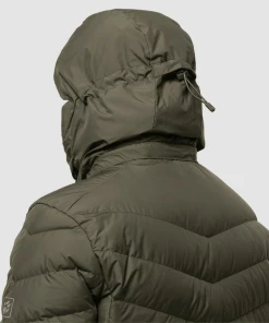 Budget 👍 Randonnee Pedestre Homme Jack Wolfskin Doudoune Jack Wolfskin Fairmont VERT 🎉