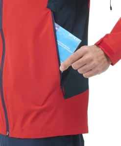 Budget 🎉 Randonnée Homme Millet Fitz Roy Iii Jkt M Impermeable BLEU ❤️