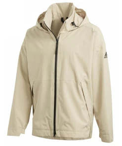 Sortie ⌛ Randonnee Pedestre Homme Adidas Veste Adidas Urban Rain Ready Rain BEIGE 💯