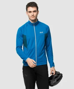 Tout neuf 😀 Randonnee Pedestre Homme Jack Wolfskin Veste Jack Wolfskin Gradient BLEU 😉