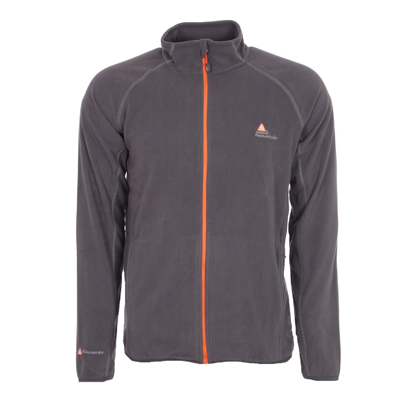 Meilleur prix 😍 Ski Alpin Homme Peak Mountain Peak Mountain - Sweat Polaire Homme Cafone- Gris GRIS 🔔 4 Meilleur prix 😍 Ski Alpin Homme Peak Mountain Peak Mountain - Sweat Polaire Homme Cafone- Gris GRIS 🔔 – Image 4