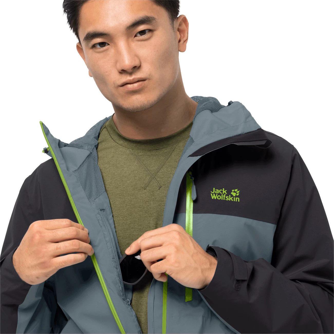 Acheter 🎁 Randonnee Pedestre Homme Jack Wolfskin Veste Imperméable Jack Wolfskin Go Hike GRIS 😀 3 Acheter 🎁 Randonnee Pedestre Homme Jack Wolfskin Veste Imperméable Jack Wolfskin Go Hike GRIS 😀 – Image 3