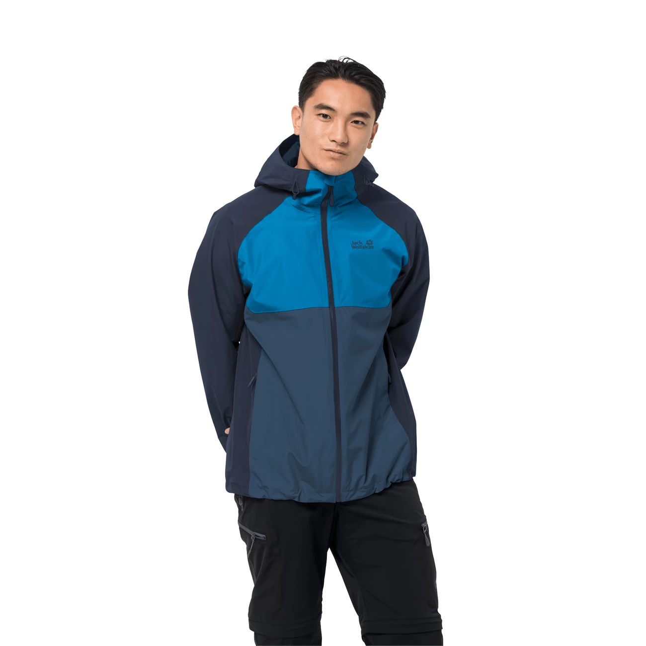 Tout neuf 😀 Randonnee Pedestre Homme Jack Wolfskin Veste Imperméable Jack Wolfskin Mount Isa BLEU 💯 6 Tout neuf 😀 Randonnee Pedestre Homme Jack Wolfskin Veste Imperméable Jack Wolfskin Mount Isa BLEU 💯 – Image 6