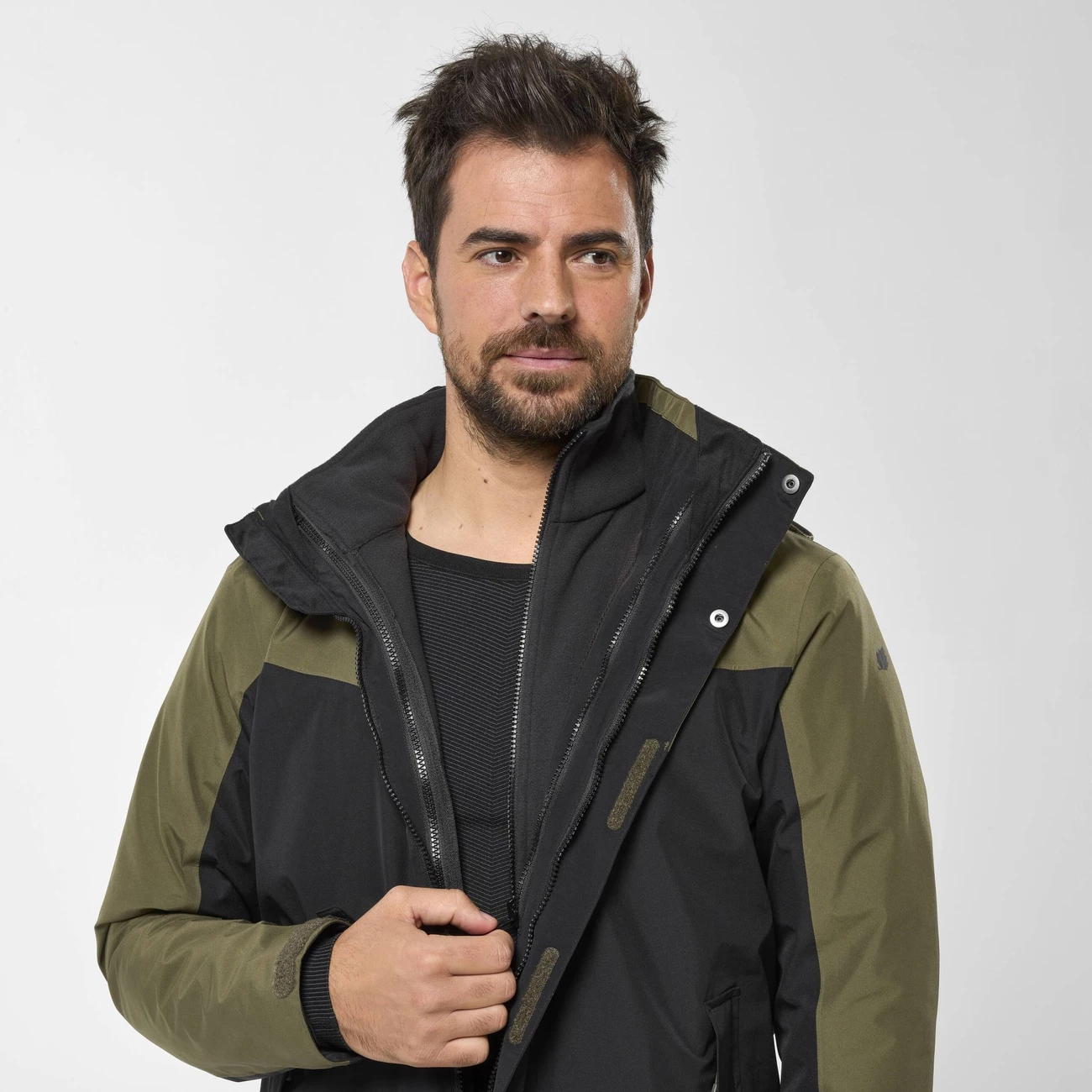 Vente flash 👏 Randonnee Pedestre Homme Lafuma Veste Gore-tex - Homme - Kaki - Jaipur Gore-tex 3in1fleece VERT 😀 5 Vente flash 👏 Randonnee Pedestre Homme Lafuma Veste Gore-tex - Homme - Kaki - Jaipur Gore-tex 3in1fleece VERT 😀 – Image 5