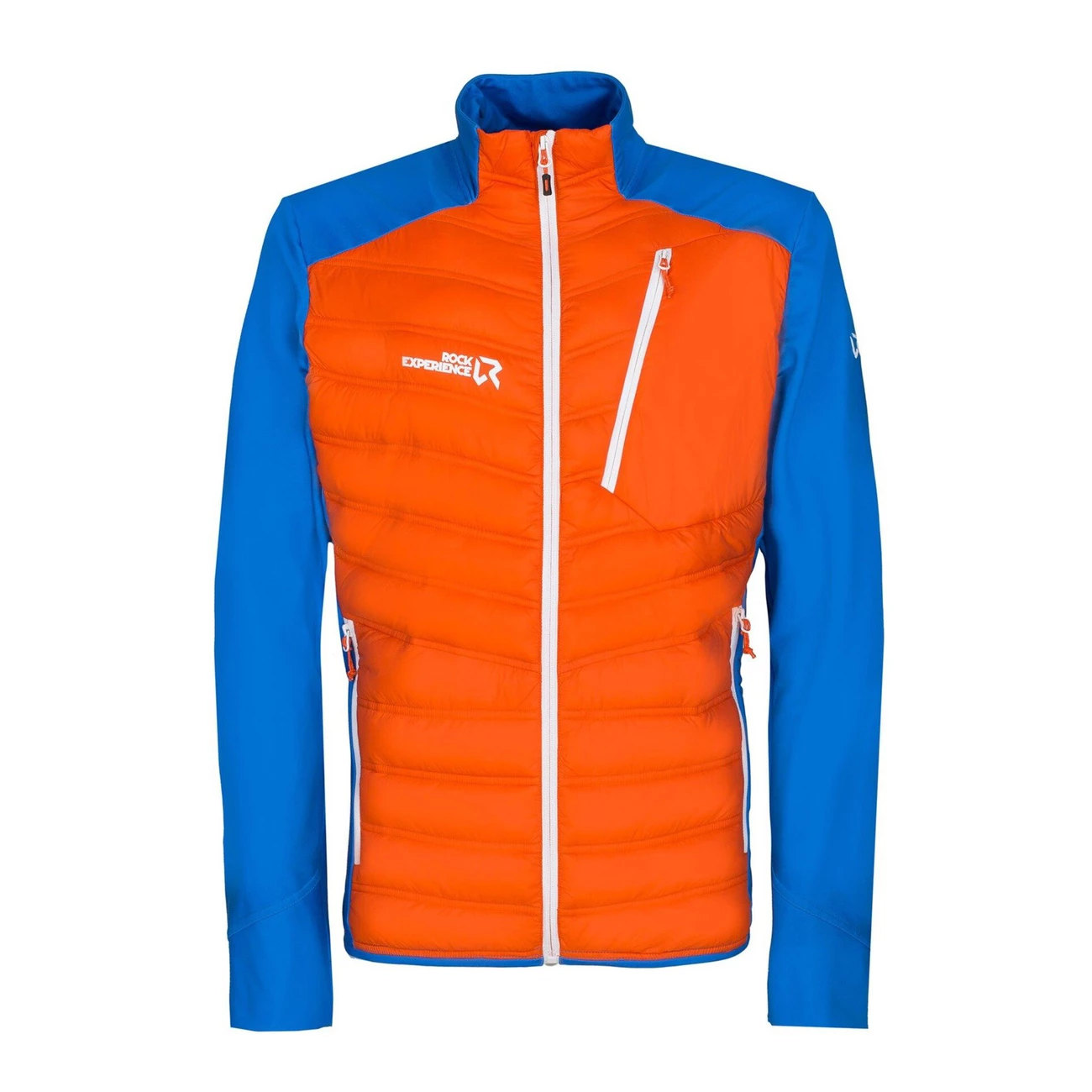 Vente flash 💯 Randonnee Pedestre Homme Rock Veste Hybride Rock Experience Parker ORANGE 👍 2 Vente flash 💯 Randonnee Pedestre Homme Rock Veste Hybride Rock Experience Parker ORANGE 👍 – Image 2