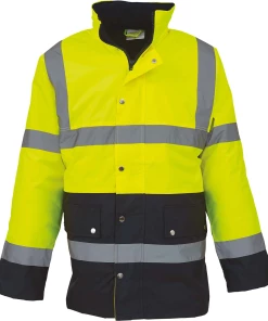 Coupon ❤️ Mode- Lifestyle Adulte Yoko Veste De Sécurité Yoko Bicolore Haute Visibilité JAUNE 🔔