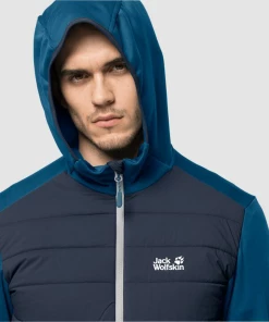 Sortie 🔔 Randonnee Pedestre Homme Jack Wolfskin Polaire Jack Wolfskin Crossing Peak BLEU 🛒 -Columbia Shop 8a818c87c884484e95f0377da74f8285