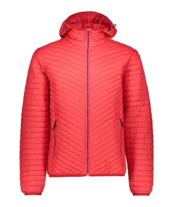 Budget ✨ Montagne Homme Cmp Cmp Man Fix Hood Jacket ROUGE ⭐