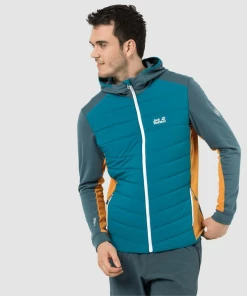 Sortie 😀 Randonnee Pedestre Homme Jack Wolfskin Polaire Jack Wolfskin Crossing Peak 3xl BLEU ⌛