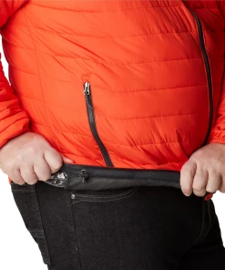 Vente flash ⌛ Randonnee Pedestre Homme Columbia Veste Columbia Powder Lite ORANGE 😀 -Columbia Shop 93b9910044dc4ade9ab8fc3666cabf3a 1
